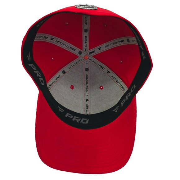 Chicago Blackhawks Hat Red Fitted Cap NHL Authentic PRO by Fanatics Size L/XL - Picture 4 of 6